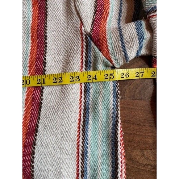 Earth Ragz Recycled Fibers Cotton Blend Hoodie Hooded Jacket Baja Drug Rug XL - Picture 9 of 10